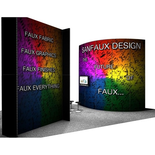 20 x 30 Island Exhibits Fabric w/ Free Dye Sub Graphics - SKU #2030-6292