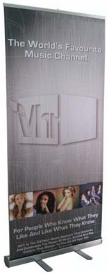 Premium Retractable Banner Stand 39" w/ Free Single Sided Graphic Print  - SKU #6115-39