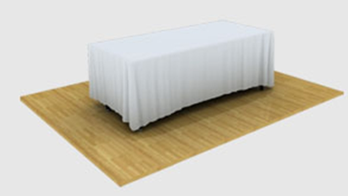 Customize 6 Ft. Full Color Table Cover w/ Free Graphic - SKU #6866-6 