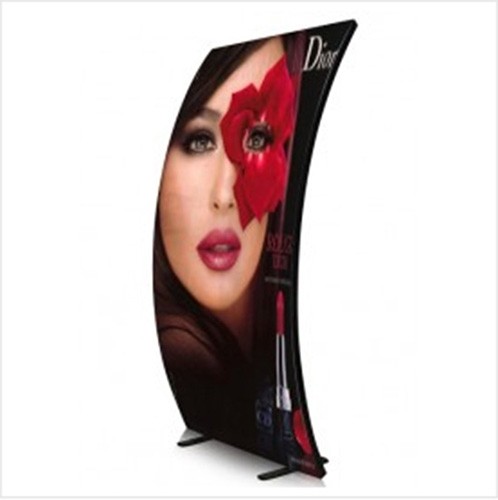 iFrame C-shaped Fabric 3ft x 6ft w/ Free Single Sided SEG Premium UV Fabric Graphic - SKU #6380C-36