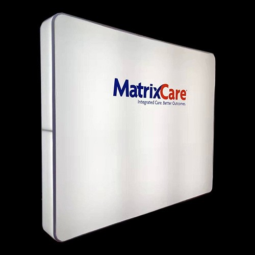 Replacement Graphic Only - 8ft x 8Ft x D1ft. iTube LED Fabric Wall - SKU #63LW-881RG