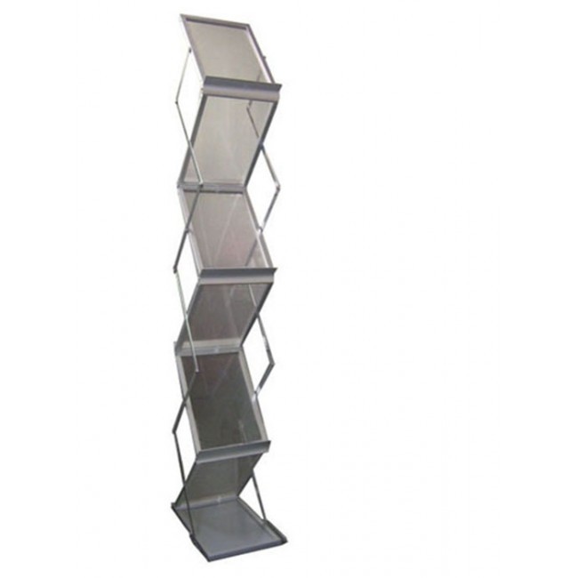 Brochure Rack w/ Aluminum Case Carrier - SKU #6511