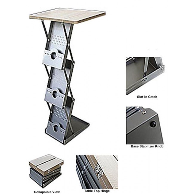 Brochure Top w/ Aluminum Case Carrier - SKU #6513