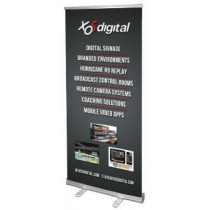 Economy Retractable Banner Stand 39“ w/ Free Single Sided Graphic Print  - SKU #6112-39