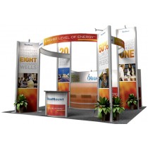 20x20 Custom Island w/ Free Graphics and Delivery - SKU #2020-6268