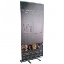 Premium Retractable Banner Stand 39" w/ Free Single Sided Graphic Print  - SKU #6115-39