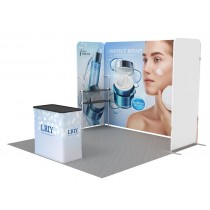 iWave Booth Display 10Ft x 10Ft w/ Free Dye Sub Graphics - SKU #11BP
