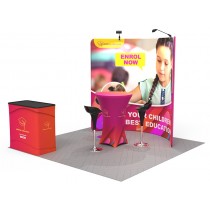 iWave Booth Display 10Ft x 10Ft w/ Free Dye Sub Graphics - SKU #11B11