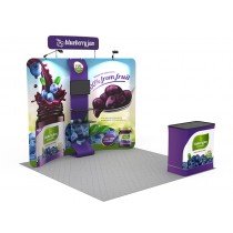 iWave Booth Display 10Ft x 10Ft w/ Free Dye Sub Graphics - SKU #11B12