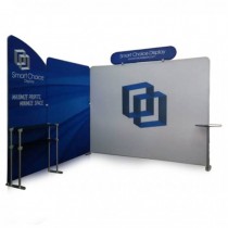 iWave Booth Display 10Ft x 10Ft w/ Free Dye Sub Graphics - SKU #11CG10