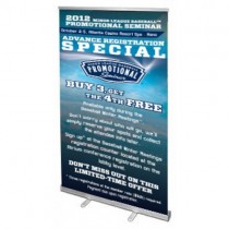 Graphic Only - Retractable Banner Stand 47“ - SKU #6861-47RG