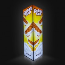 Replacement Graphic Only - 3ft x 3Ft x 8ft. iTube LED Fabric Tower - SKU #63LT-338RG