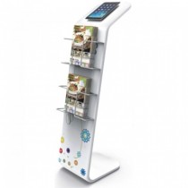 iCone Info Stand D w/ Free Double Sided Graphics - SKU #6325D