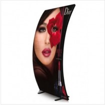 iFrame C-shaped Fabric 3ft x 6ft w/ Free Single Sided SEG Premium UV Fabric Graphic - SKU #6380C-36