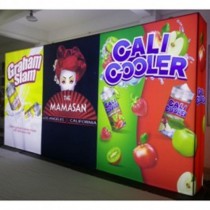 Replacement Graphic Only - 20ft x 10Ft x D2ft. iTube LED Fabric Wall - SKU #63LW-20102RG