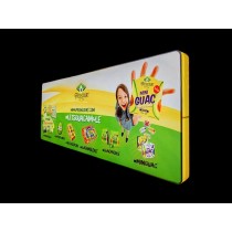 Replacement Graphic Only - 20ft x 8Ft x D1ft. iTube LED Fabric Wall - SKU #63LW-2081RG