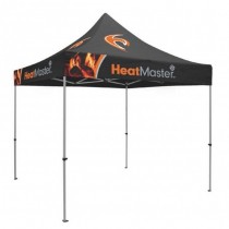 Canopy Tent 10x10ft Custom Printed Crank-up Top w/ Free Top Full Color Dye Sub Fabric Graphics - SKU #6610-1010BP