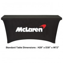 Customize 6 Ft. Full Color Stretch Table Cover w/ Free Graphic - SKU #6868-6