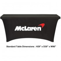 Customize 8 Foot Stretch Table Cover w/ Free Graphics - SKU #6868-8