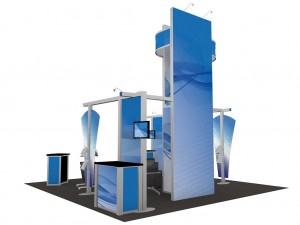 20x20 Custom Island w/ Free Graphics and Delivery - SKU #2020-6317