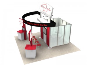 20x20 Custom Island w/ Free Graphics and Delivery - SKU #2020-6339