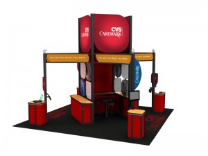 20x20 Custom Island w/ Free Graphics and Delivery - SKU #2020-6349