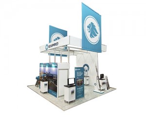 20x20 Custom Island w/ Free Graphics and Delivery - SKU #2020-6254