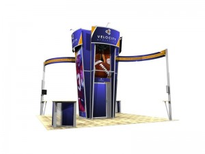 20x20 Custom Island w/ Free Graphics and Delivery - SKU #2020-6322