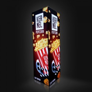 iTube LED 3ft x 3Ft x H10ft. Fabric Tower w/ Free Dye Sub Graphics - SKU #63LT-3310