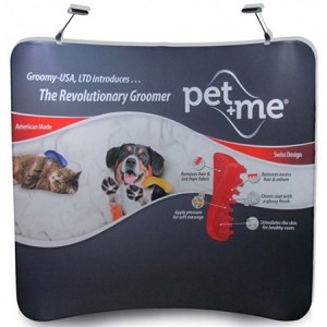  iCurve 8Ft. Curved Wave Fabric Displays Budget Package w/ Free Dye Sub Graphics - SKU #6310-8BP