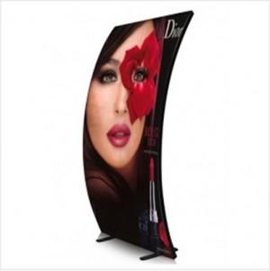 iFrame C-shaped Fabric 3ft x 6ft w/ Free Single Sided SEG Premium UV Fabric Graphic - SKU #6380C-36