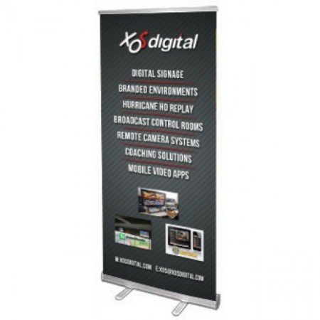 Economy Retractable Banner Stand 39“ w/ Free Single Sided Graphic Print  - SKU #6112-39